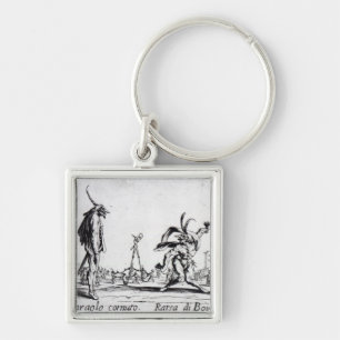 Balli de Sfessania, c.1622 Sleutelhanger