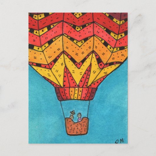 Balloing Briefkaart (Voorkant)