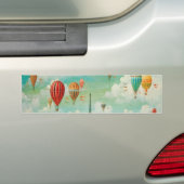 Balloing over Parijs Bumpersticker (Op auto)