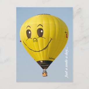 Balloing Smile Briefkaart