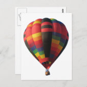 Ballon 3 briefkaart (Voorkant / Achterkant)