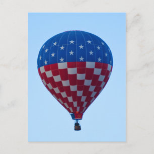 Ballon 6822 Stars and Stripes Briefkaart