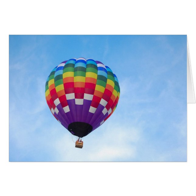 Ballon à air chaud (Devant horizontal)