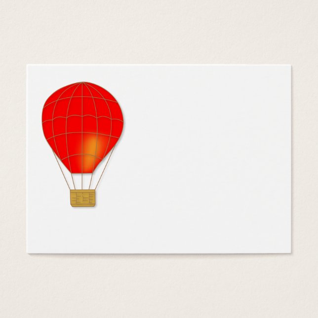 Ballon à air rouge (Devant)