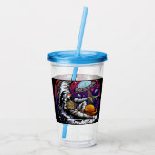 ballon acryl drinkbeker (Achterkant)