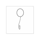 Ballon Art Stamp Rubberstempel (Afrduk)