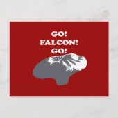 Ballon Boy - Go Falcon Go Briefkaart (Voorkant)