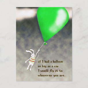 ballon briefkaart