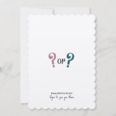 BALLON D'AIR CHAUD MOMENT INVITATION À RÉVÉLER LE  (Dos)