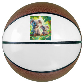 BALLON DE BASKET コアラの親子の日向ぼっこ