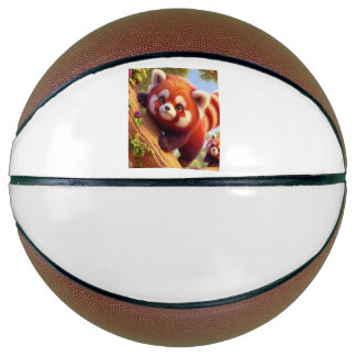 BALLON DE BASKET レッサー君の木登り