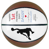 Ballon De Basket 1ère Fête des pères | Basket-ball papa (Devant)