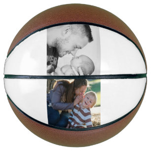 Ballon De Basket 2 Photo personnalisé