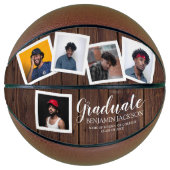 Ballon De Basket 5 Collage de photos Diplôme (Devant)
