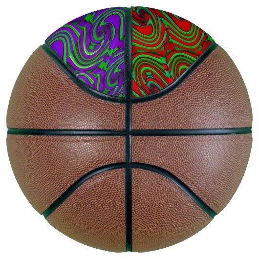 Ballon De Basket Abstrait (Droite)