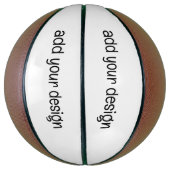 Ballon De Basket ajouter votre conception (Vertical)