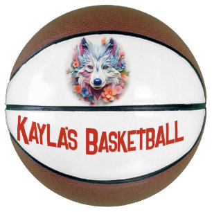 Ballon De Basket Ajouter votre nom - Basketball