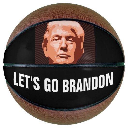 BALLON DE BASKET ALLONS BASKETBALL BRANDON TRUMP (Devant)