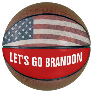 BALLON DE BASKET ALLONS BRANDON AMERICAN FLAG BASKETBALL
