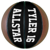Ballon De Basket Allstar Black (Vertical)