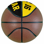 Ballon De Basket Allstar Black et Daylow Yellow (Droite)
