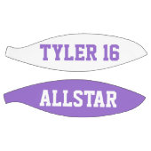 Ballon De Basket Allstar Clair violet et blanc (Panneaux)