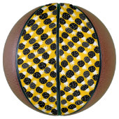 Ballon De Basket Ananas noir (Vertical)