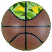 Ballon De Basket Aquarelle Citron 3 (Droite)