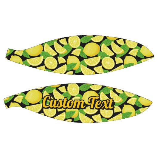 Ballon De Basket Arrière - plan citron (Panneaux)