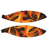 Ballon De Basket Art Abstrait Fireball (Panneaux)