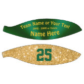 Ballon De Basket Balle de basket-ball personnalisée en vert et en o (Panneaux)