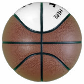 Ballon De Basket balle de panier personnalisée avec nom (Droite)