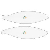 Ballon De Basket Banane jaune, bleu foncé vert, décoratif (Panneaux)