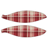 Ballon De Basket Bandes Plaid Crème Rouge (Panneaux)