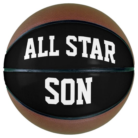 Ballon De Basket Basket-ball ALL STAR SON (Devant)