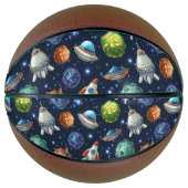 Ballon De Basket Basket-ball Comic Space (Devant)