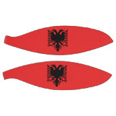 Ballon De Basket Basket-ball complet avec drapeau d'Albanie (Panneaux)