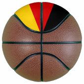 Ballon De Basket Basket-ball complet avec drapeau d'Allemagne (Droite)