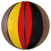 Ballon De Basket Basket-ball complet avec drapeau d'Allemagne (Vertical)