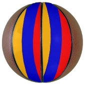 Ballon De Basket Basket-ball complet avec drapeau d'Arménie (Vertical)