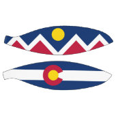 Ballon De Basket Basket-ball complet avec Drapeau de Denver City, U (Panneaux)