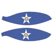 Ballon De Basket Basket-ball complet avec drapeau de Houston (Panneaux)