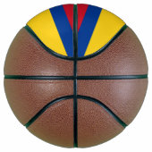 Ballon De Basket Basket-ball complet avec drapeau de la Colombie (Droite)