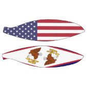 Ballon De Basket Basket-ball complet avec Drapeau des Samoa américa (Panneaux)