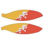 Ballon De Basket Basket-ball complet avec drapeau du Bhoutan (Panneaux)