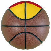 Ballon De Basket Basket-ball complet avec drapeau du Cameroun (Droite)