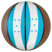 Ballon De Basket Basket-ball complet avec Drapeau du Honduras (Vertical)