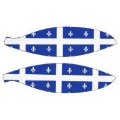 Ballon De Basket Basket-ball complet avec drapeau du Québec (Panneaux)