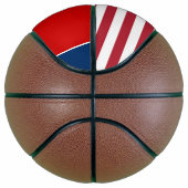 Ballon De Basket Basket-ball complet avec drapeau du Tennessee (Droite)
