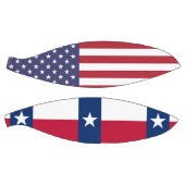 Ballon De Basket Basket-ball complet avec drapeau du Texas (Panneaux)